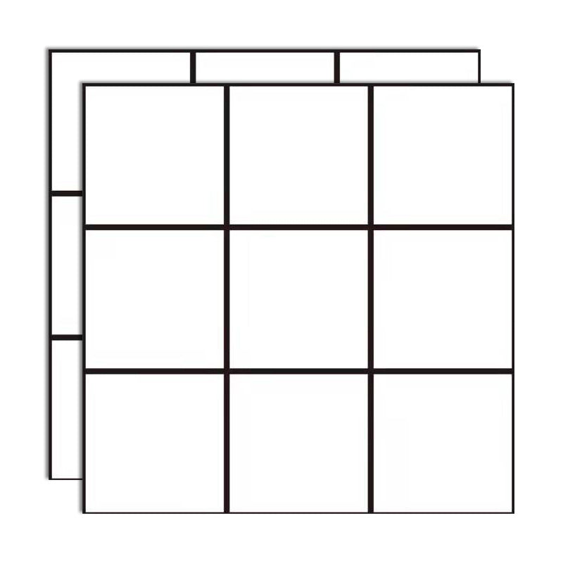 Frendorf | Kunststoff Peel and Stick Fliesen 3D Quadrat Wasserdicht Peel and Stick Fliesen