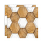 Frendorf | Kunststoff Peel and Stick Fliesen 3D Quadrat Wasserdicht Peel and Stick Fliesen