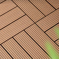 Frendorf | 12" X 12" PVC 6-Slat Quadrat Patio Fliesen Schnappfit Installation Außenbodenfliesen