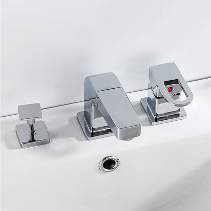 Frendorf | Badezimmer Wasserhahn Hebelgriff Messing Handbrause Waschbecken Wasserhahn