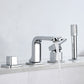 Frendorf | Badezimmer Wasserhahn Hebelgriff Messing Handbrause Waschbecken Wasserhahn