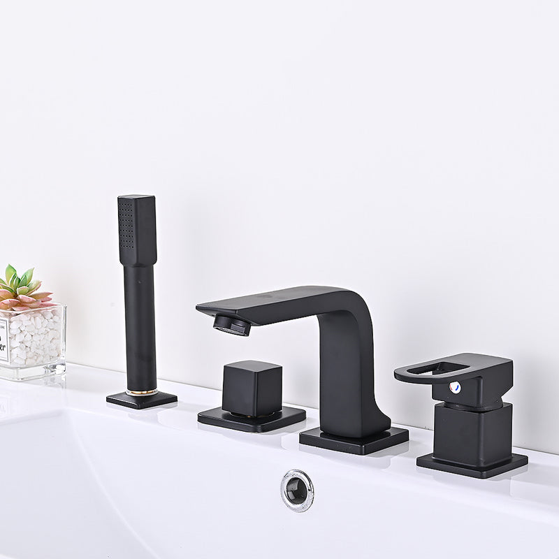 Frendorf | Badezimmer Wasserhahn Hebelgriff Messing Handbrause Waschbecken Wasserhahn
