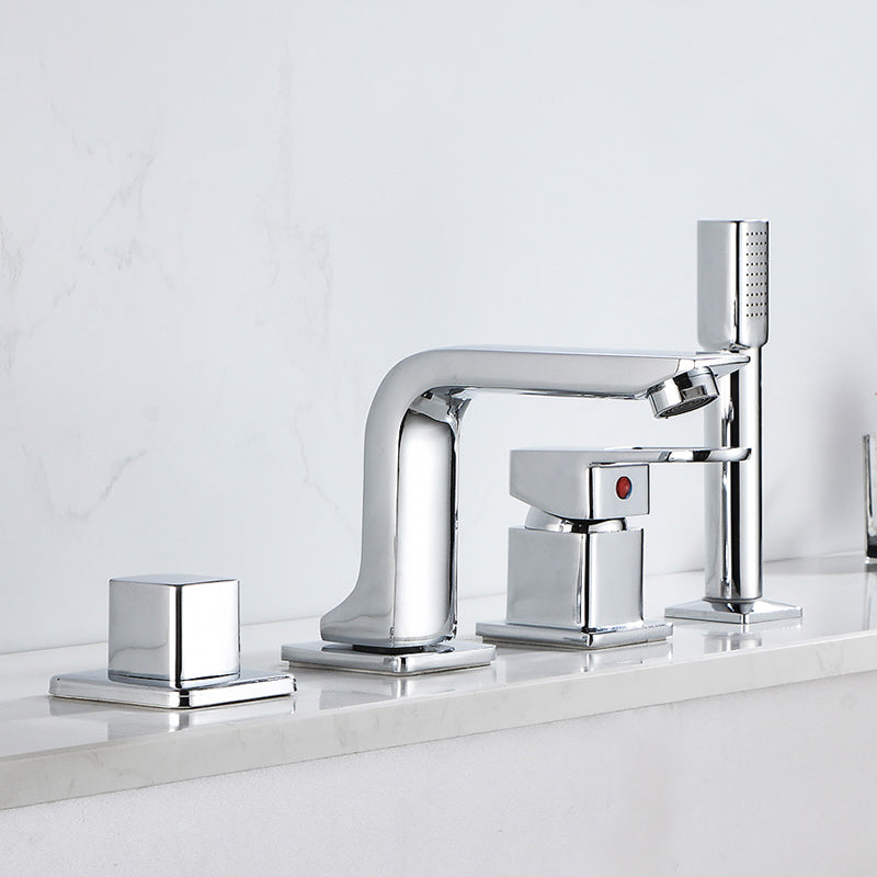 Frendorf | Badezimmer Wasserhahn Hebelgriff Messing Handbrause Waschbecken Wasserhahn