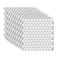 Frendorf | Moderne Peel and Stick Fliesen PVC Penny Round Peel and Stick Rückwandfliesen