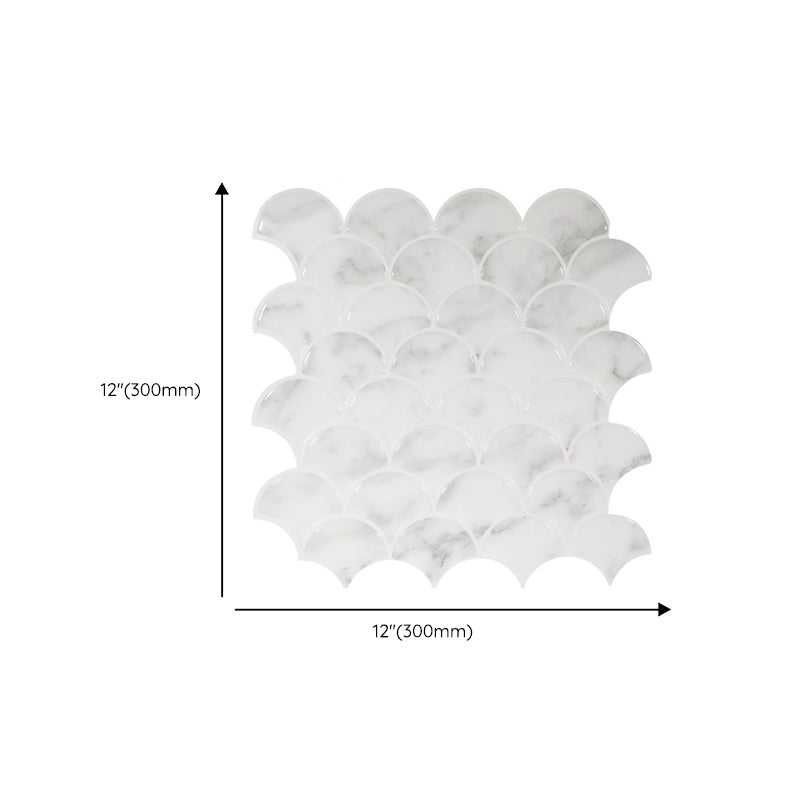Frendorf | Moderne Peel and Stick Fliesen PVC Fischgräten Peel and Stick Rückwand Fliesen