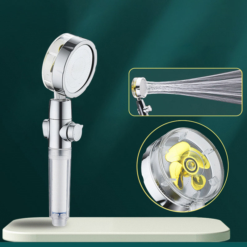 Frendorf | Rundduschkopf verstellbarer Wasserfluss Handheld Duschkopf mit Wasserfiltration