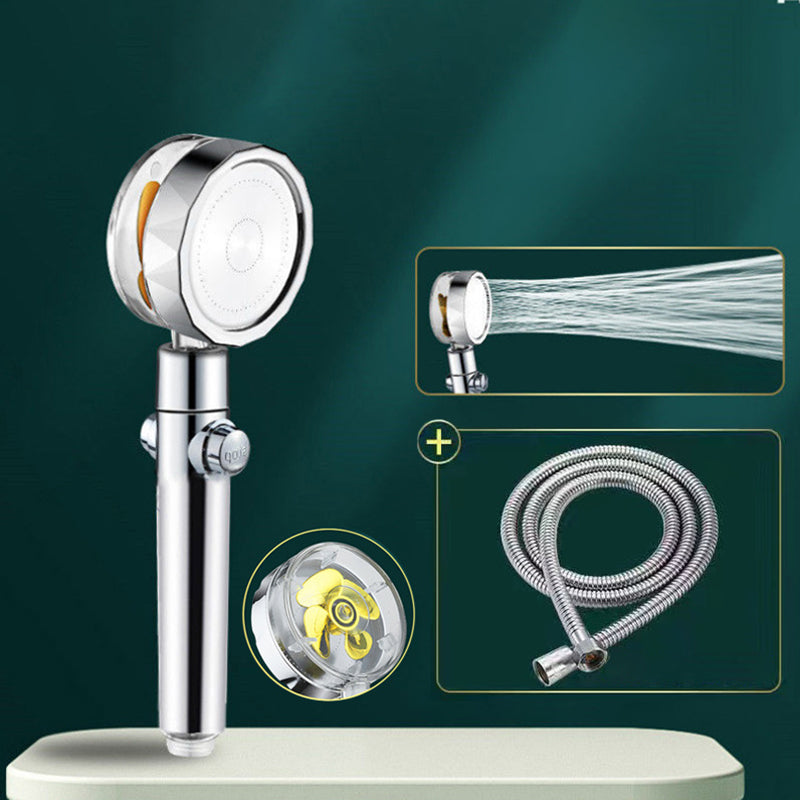 Frendorf | Rundduschkopf verstellbarer Wasserfluss Handheld Duschkopf mit Wasserfiltration
