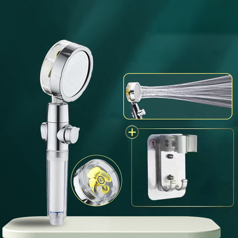 Frendorf | Rundduschkopf verstellbarer Wasserfluss Handheld Duschkopf mit Wasserfiltration