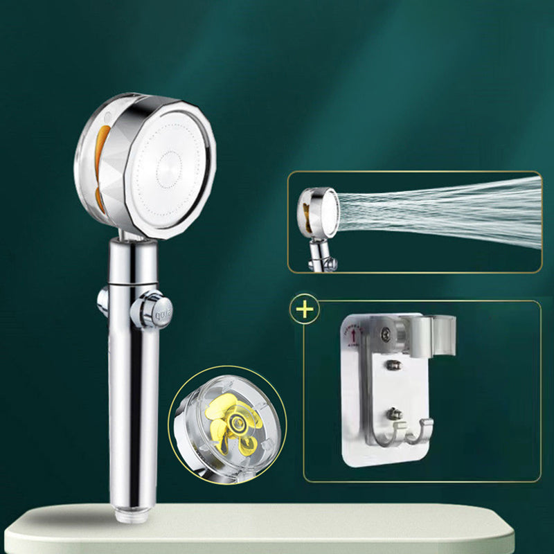 Frendorf | Rundduschkopf verstellbarer Wasserfluss Handheld Duschkopf mit Wasserfiltration
