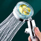 Frendorf | Rundduschkopf verstellbarer Wasserfluss Handheld Duschkopf mit Wasserfiltration