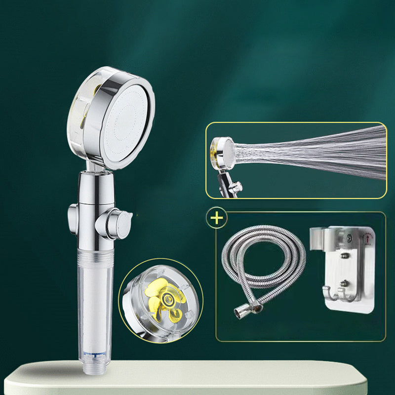 Frendorf | Rundduschkopf verstellbarer Wasserfluss Handheld Duschkopf mit Wasserfiltration