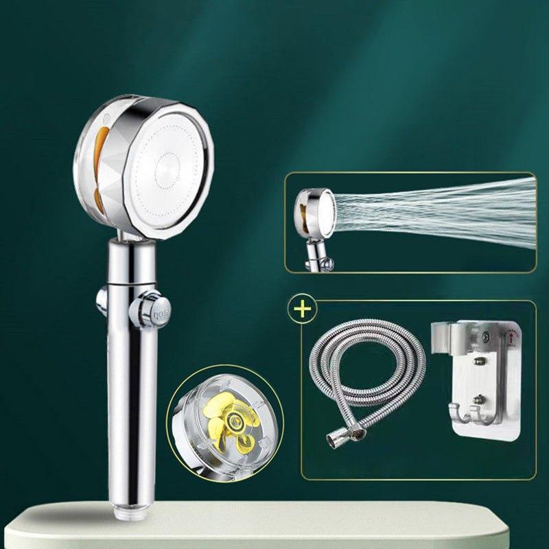 Frendorf | Rundduschkopf verstellbarer Wasserfluss Handheld Duschkopf mit Wasserfiltration