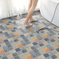 Frendorf | Modernes Vinylplankenboden Selbstklebendes Gittermuster PVC-Boden