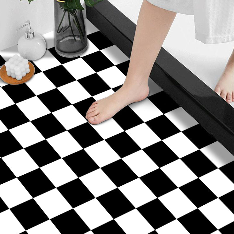Frendorf | Modernes Vinylplankenboden Selbstklebendes Gittermuster PVC-Boden