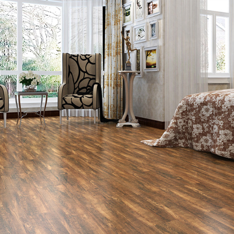 Frendorf | PVC-Bodenbelag Peel and Stick Glatte Holzoptik Rechteck Vinylboden