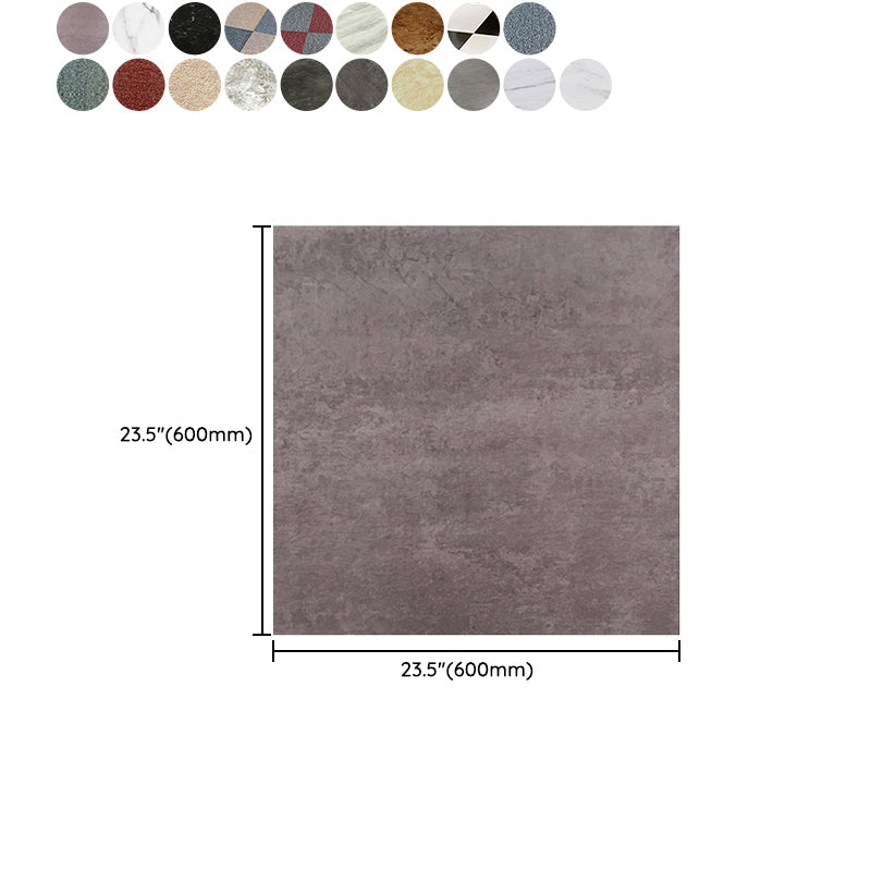 Frendorf | Rechteck PVC Bodenbelag Peel and Stick Matt Steinoptik Vinylboden