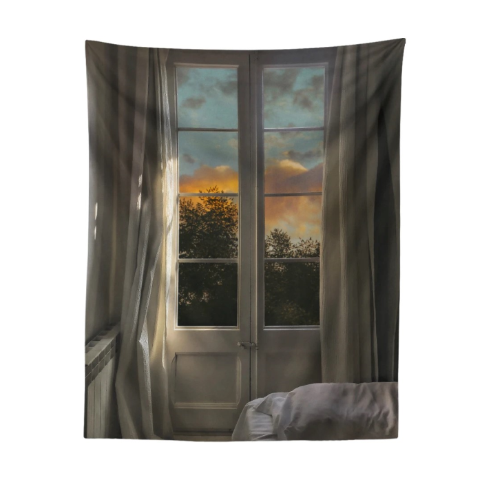 Ästhetische Aussicht Wandteppich