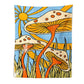 Frendorf | 70er Vintage Pilze Wandteppich