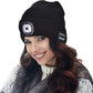 Frendorf | Bluetooth Beanie Mütze Licht Drahtlose Kopfhörer