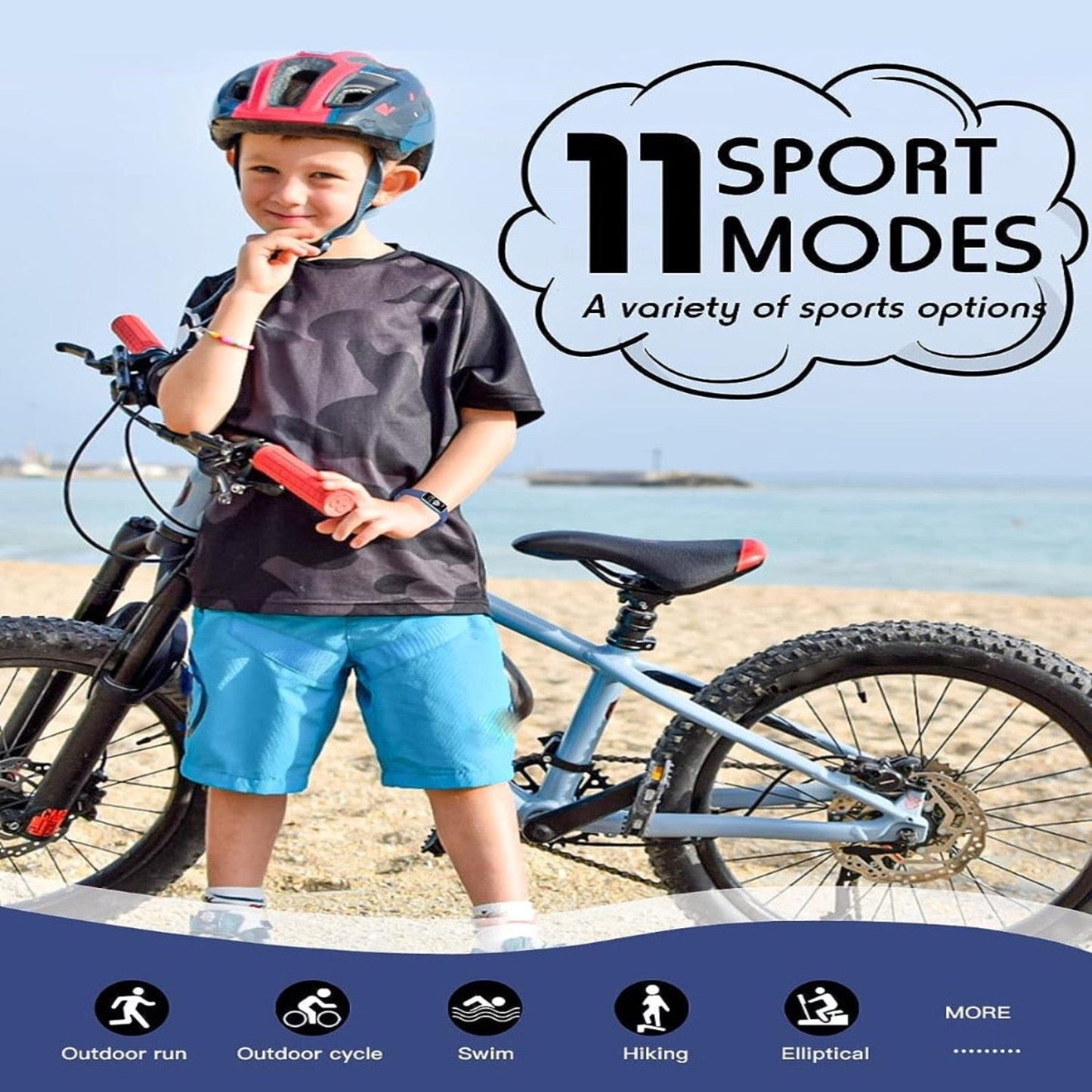 Frendorf | Kinder-Smartwatch mit GPS, Fitness-Tracking und Gesundheitsfunktionen – Viona
