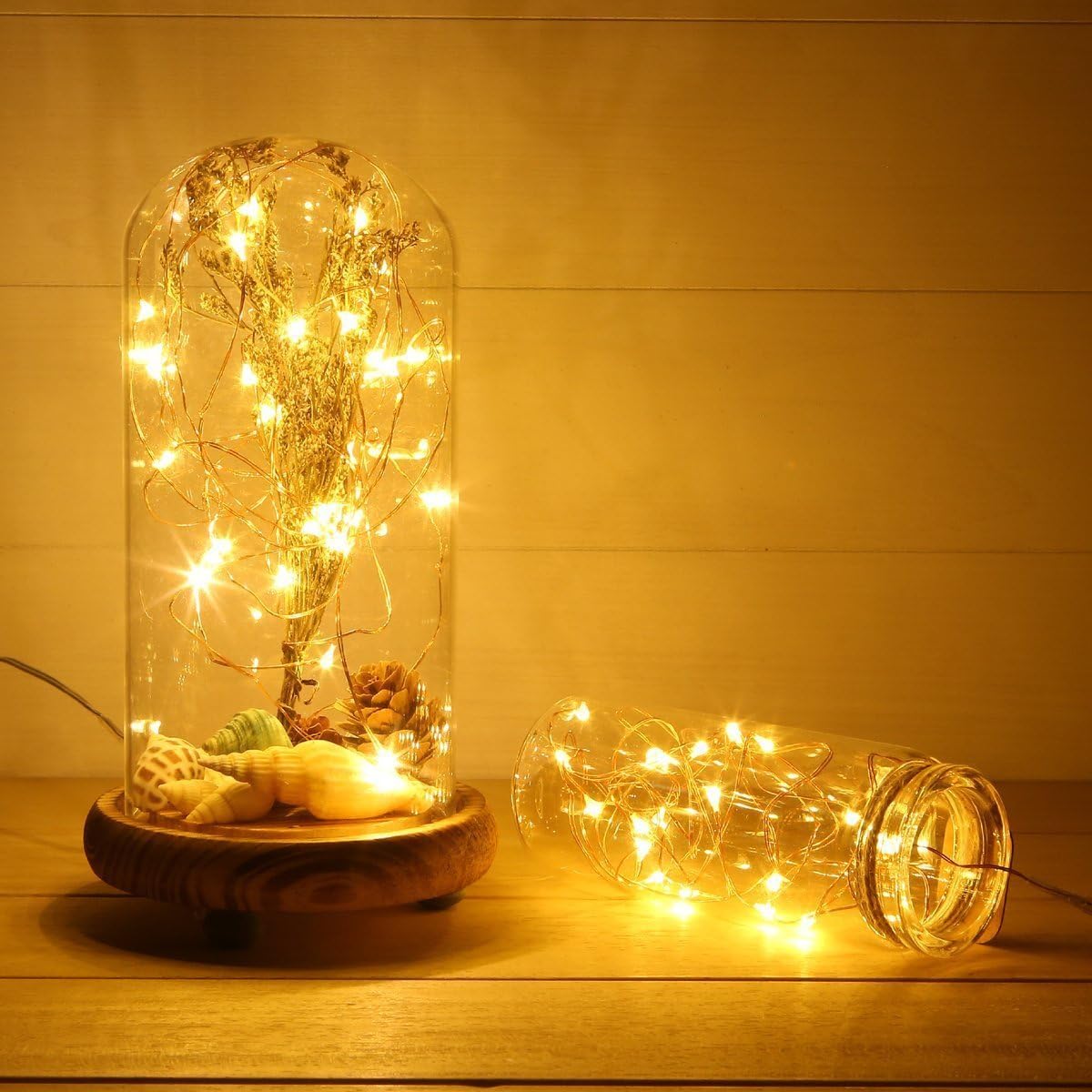 Frendorf | 100 LED-Batteriebetriebene Lichterkette - Helle Weiße Dekorationslichter für Partys, Feiertage und Wohnkultur - Energieeffizient, Flexibel und Perfekt für Innen- und Außenbereiche