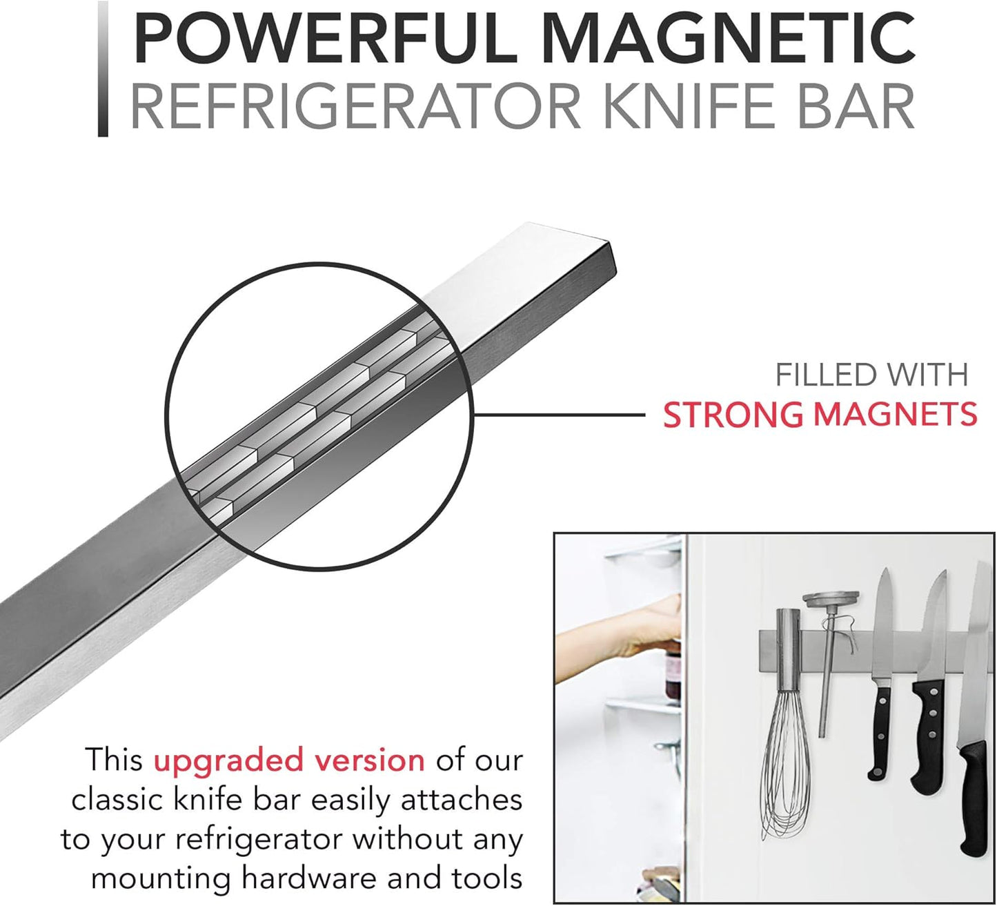 Frendorf | 14 Zoll Magnetischer Messer- und Werkzeughalter