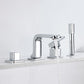 Frendorf | Wandmontierter Wasserhahn Messinghebelgriff Badezimmer Wasserhahn Handbrause