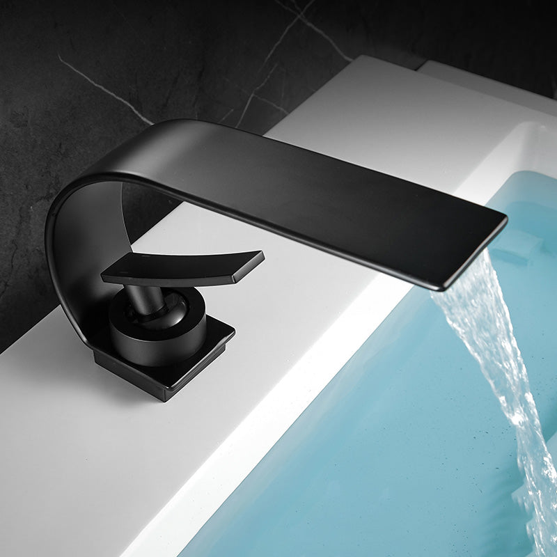 Frendorf | Einzigartiger Badezimmer Wasserfallauslauf Messing Waschbeckenarmatur