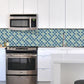 Frendorf | Kunststoff Peel & Stick Mosaikfliesen Wasserdichte Mosaikfliesen Tapete