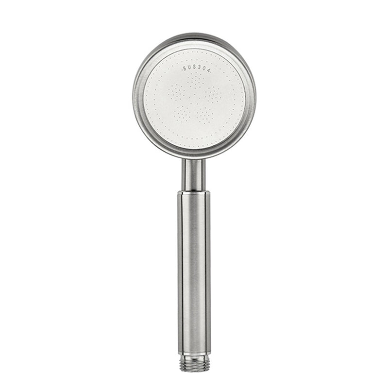 Frendorf | Moderner Duschkopf Edelstahl Rund Metall Handheld Duschkopf