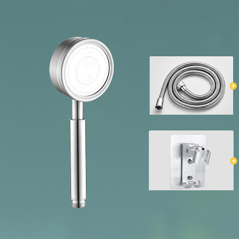 Frendorf | Moderner Duschkopf Edelstahl Rund Metall Handheld Duschkopf