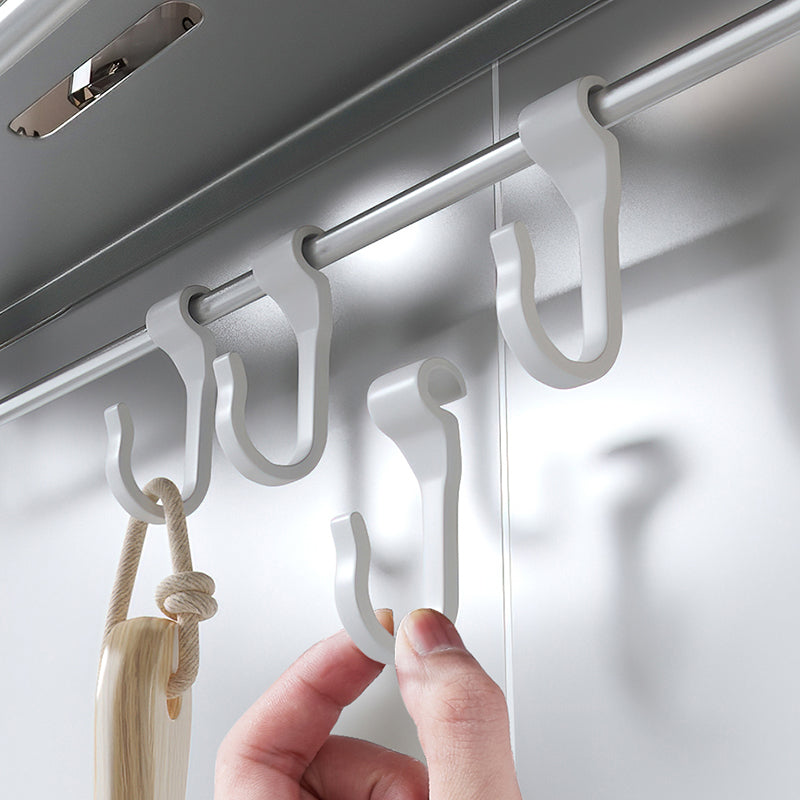 Frendorf | 3-teiliges modernes Badezimmer-Hardware-Set Aluminium Badregal in Grau