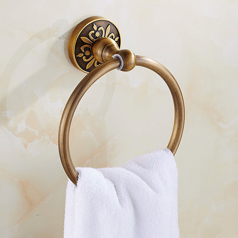 Frendorf | Traditionelles Badezimmer-Zubehör Hardware-Set Messing Badezimmer Hardware