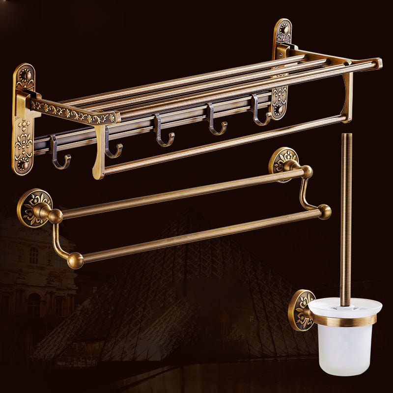 Frendorf | Traditionelles Badezimmer-Zubehör Hardware-Set Messing Badezimmer Hardware