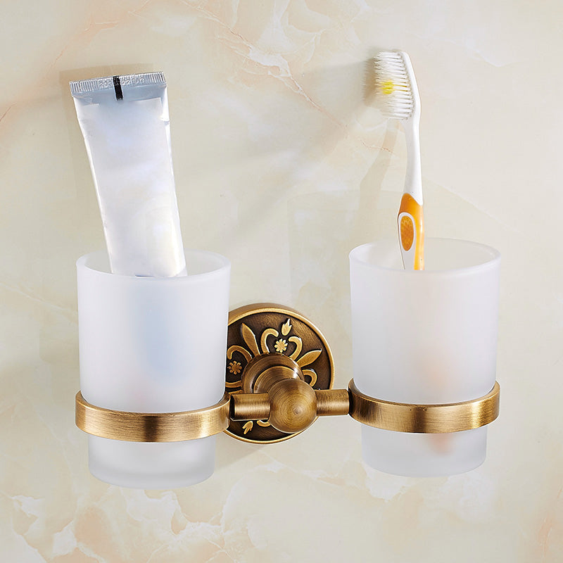 Frendorf | Traditionelles Badezimmer-Zubehör Hardware-Set Messing Badezimmer Hardware