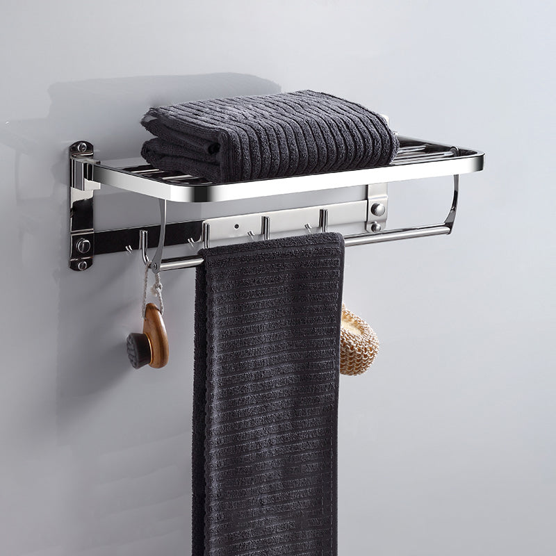 Frendorf | Modernes Badezimmerzubehör Hardware Set Silber Badezimmer Hardware