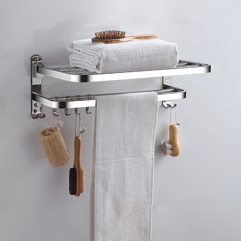 Frendorf | Modernes Badezimmerzubehör Hardware Set Silber Badezimmer Hardware