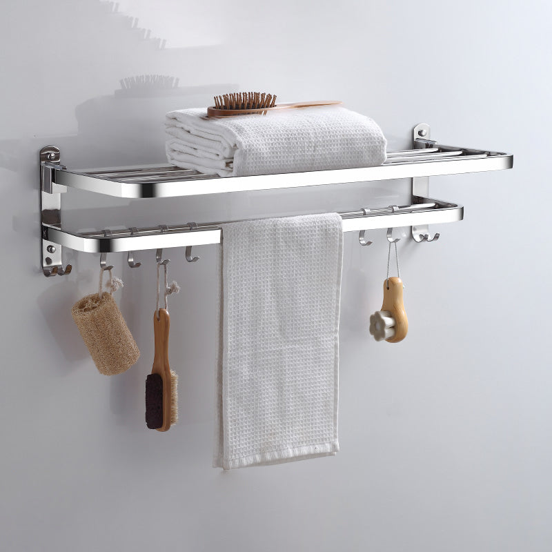 Frendorf | Modernes Badezimmerzubehör Hardware Set Silber Badezimmer Hardware