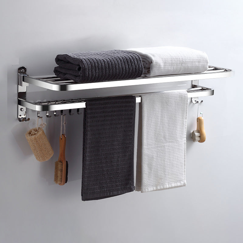 Frendorf | Modernes Badezimmerzubehör Hardware Set Silber Badezimmer Hardware