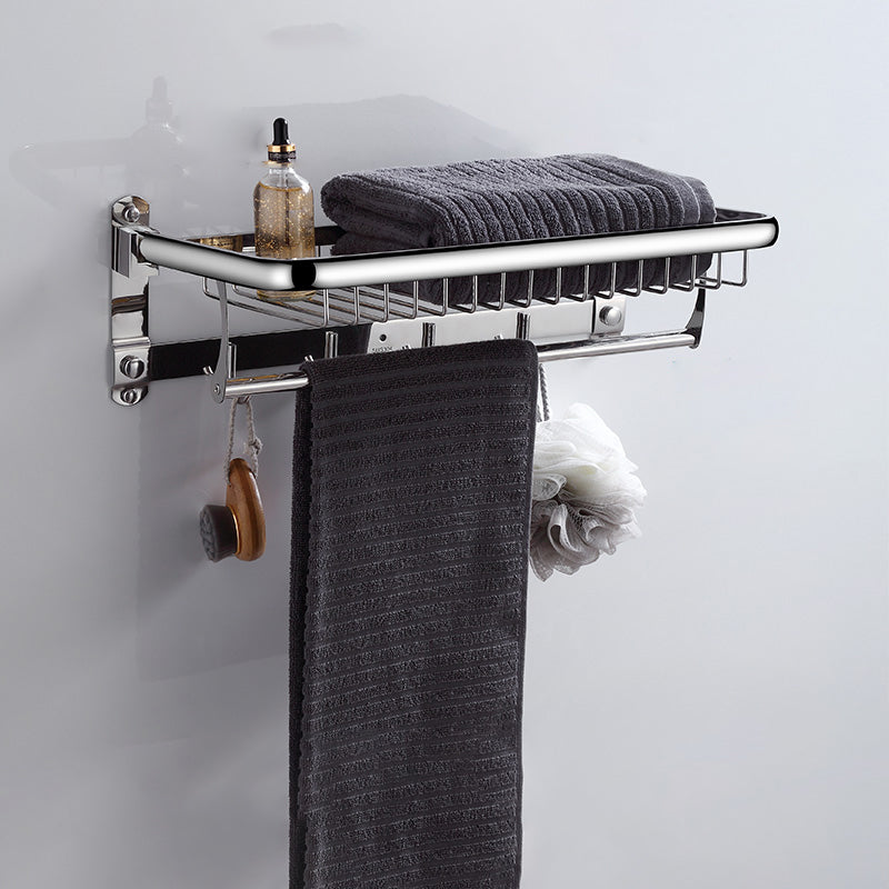 Frendorf | Modernes Badezimmerzubehör Hardware Set Silber Badezimmer Hardware