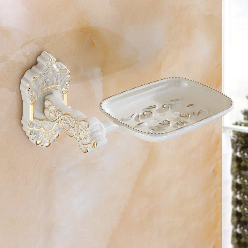 Frendorf | Traditionelles Metall Badezimmerzubehör Hardware Set mit Papierhalter