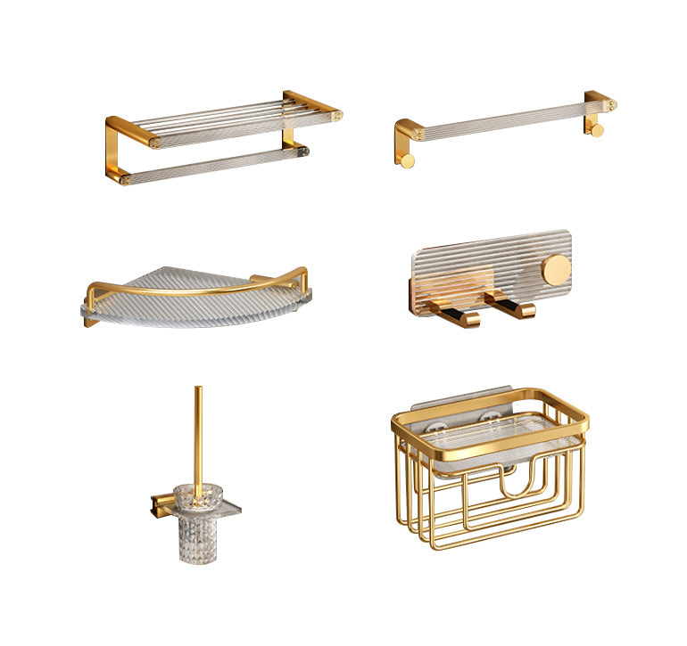 Frendorf | Plastik Moderne Badezimmer Zubehör Hardware Set mit Badregal