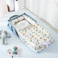 Frendorf | Tragbares Babybett | Sicher Schlafen | Zusammenklappbar und Tragbar