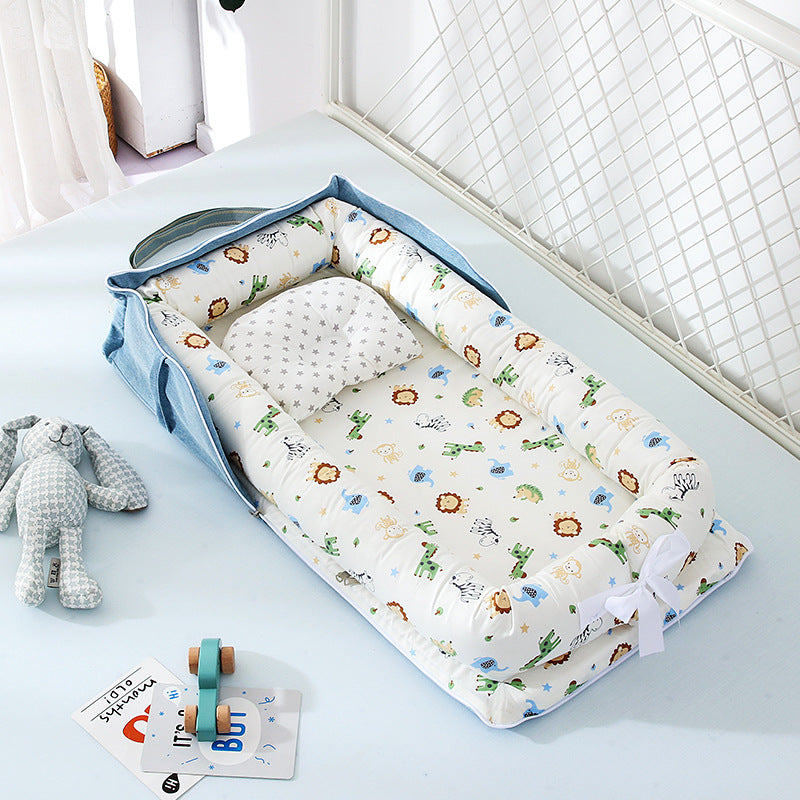 Frendorf | Tragbares Babybett | Sicher Schlafen | Zusammenklappbar und Tragbar