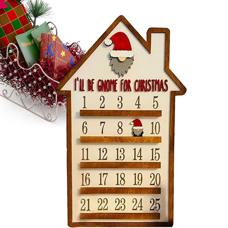Frendorf | Holz Adventskalender Countdown zu Halloween/Weihnachten
