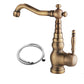 Frendorf | Deck Mounted Copper Roman Tub Faucet Double Handles Roman Tub Faucet Set