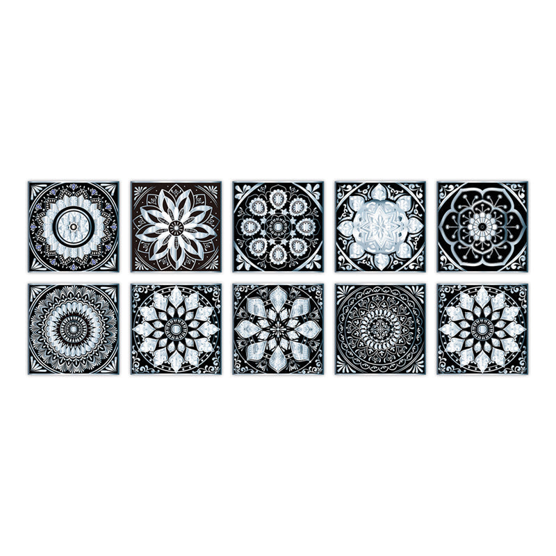 Frendorf | PVC Peel & Stick Mosaikfliese Quadrat Mosaikfliesen Tapete mit wasserdicht