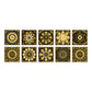 Frendorf | PVC Peel & Stick Mosaikfliese Quadrat Mosaikfliesen Tapete mit wasserdicht