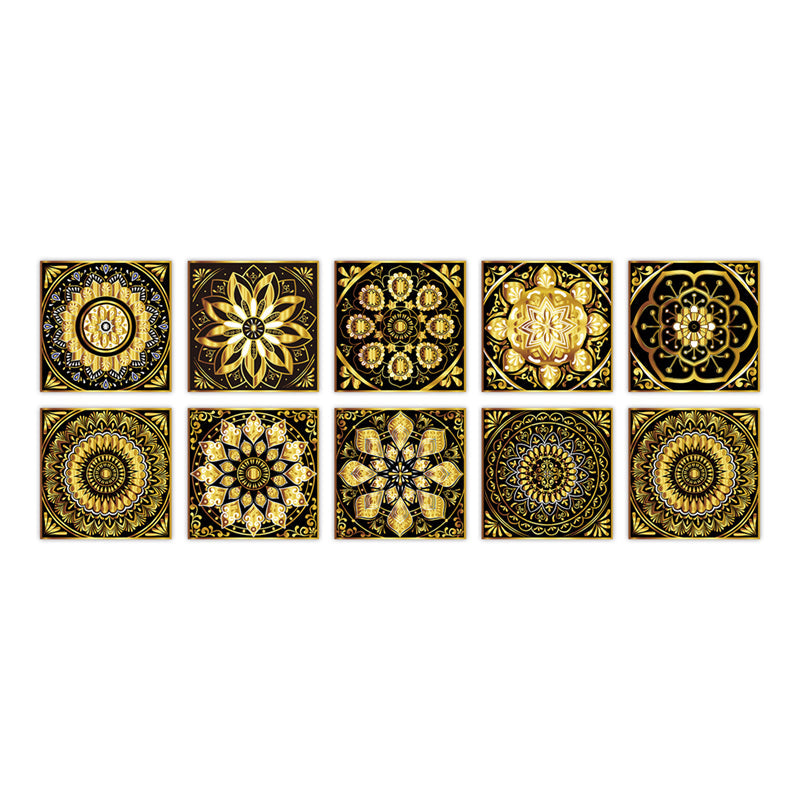 Frendorf | PVC Peel & Stick Mosaikfliese Quadrat Mosaikfliesen Tapete mit wasserdicht