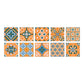 Frendorf | PVC Peel & Stick Mosaikfliese Quadrat Mosaikfliesen Tapete mit wasserdicht